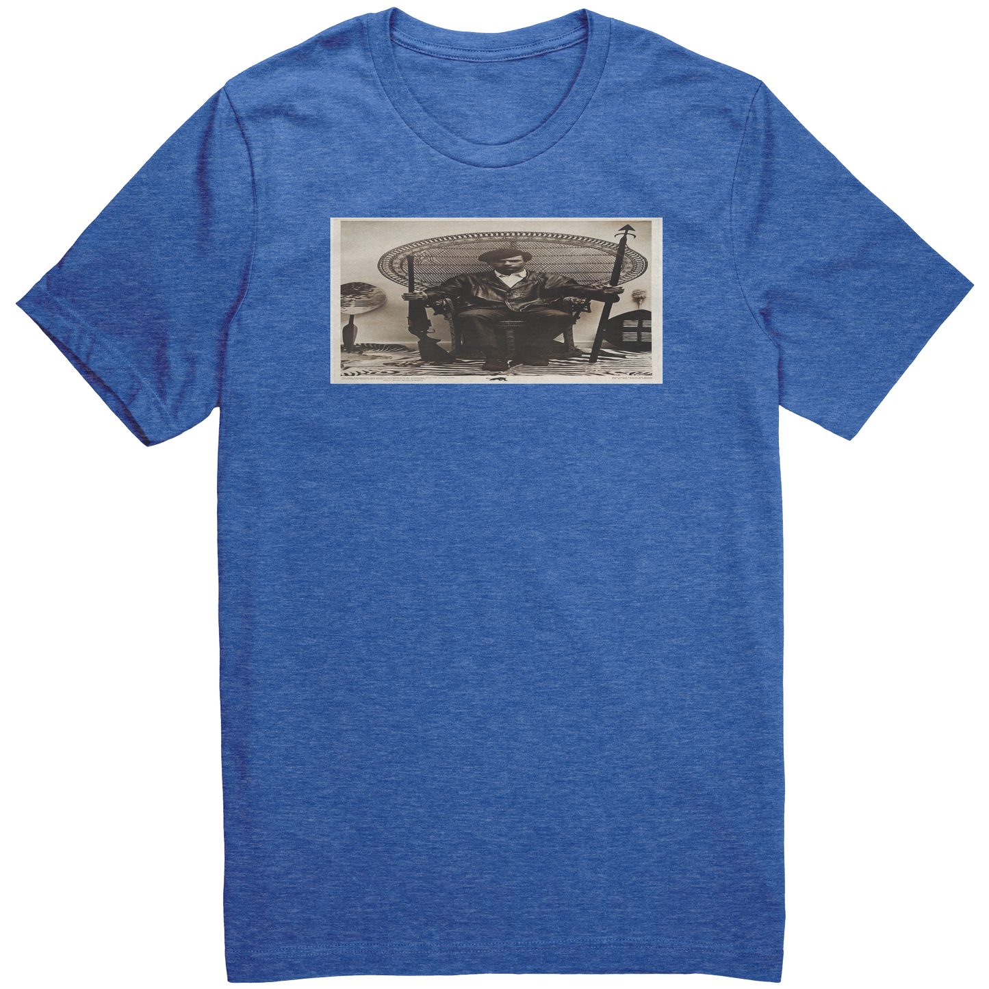 Huey_P_Newton_Heather_True_Royal_Front_Mockup.png