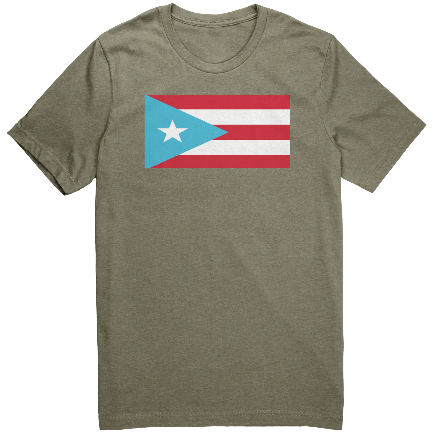 Light_blue_Puerto_Rican_flag_Heather_Olive_Front_Mockup.png