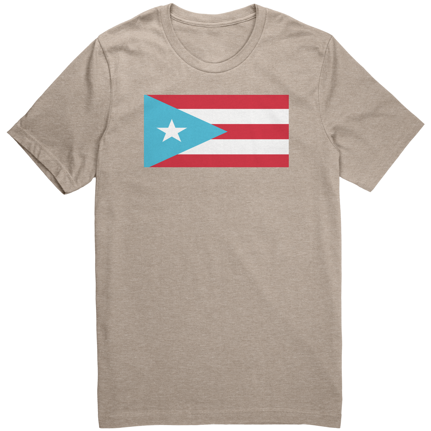Light_blue_Puerto_Rican_flag_Heather_Tan_Front_Mockup.png
